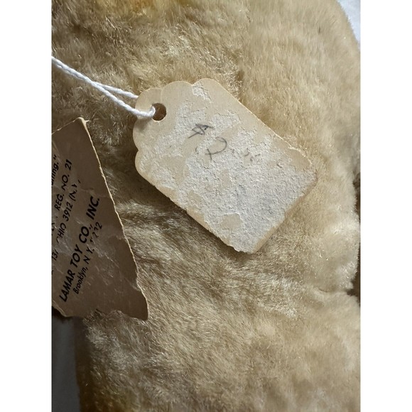 Rare Vintage La Mar Basset Hound Dog Flocked Plush Realistic Stuffed Animal HTF - Picture 12 of 16